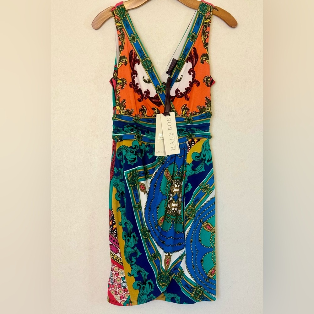 Hale Bob Multicolor Women's Dress. Size: Small. NWT